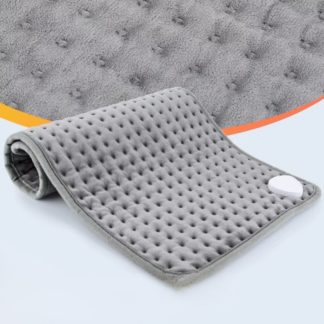 Elektrisk värmefilt – Mjuk värmedyna för smärtlindring & avkoppling