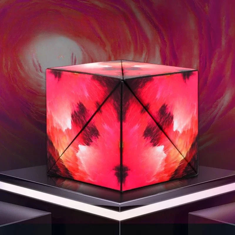 Magisk Formskiftar-Kub – Förvandlas till över 70 Former | Anti-Stress & Kreativ 3D-Leksak