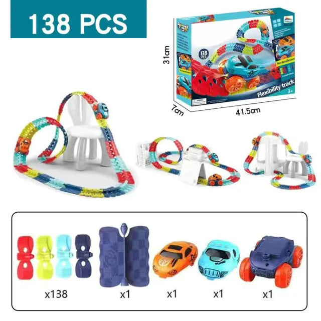 ⭐ Ge ditt barn en bilbana som verkligen engagerar