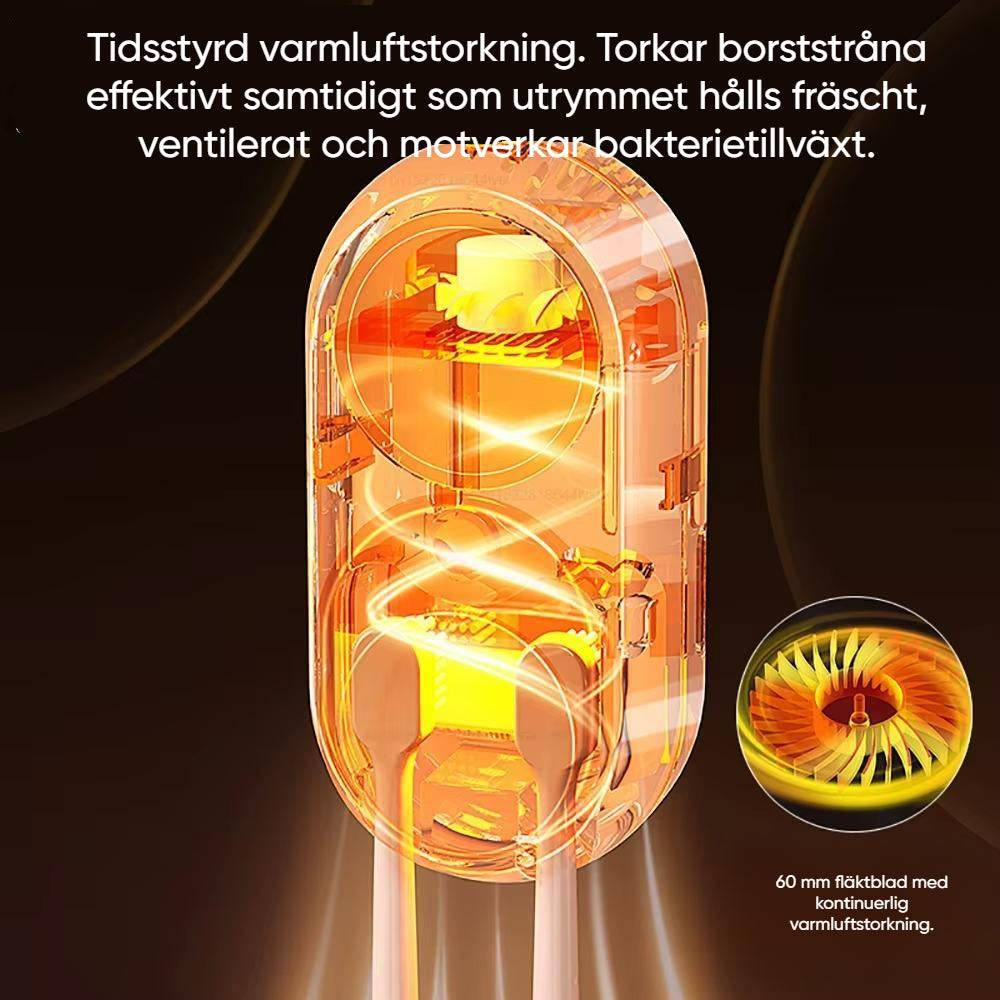 Upptäck den ultimata tandborst-hygienen – smart, enkel & trygg.