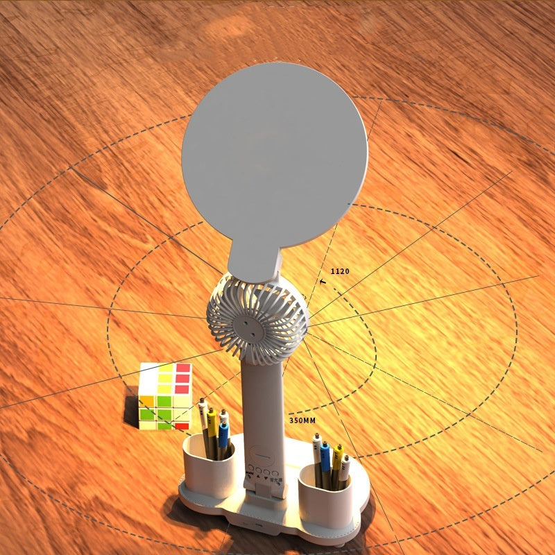 Multifunktionell Skrivbordslampa med Fläkt & LCD-display – Smart belysning för hem och kontor