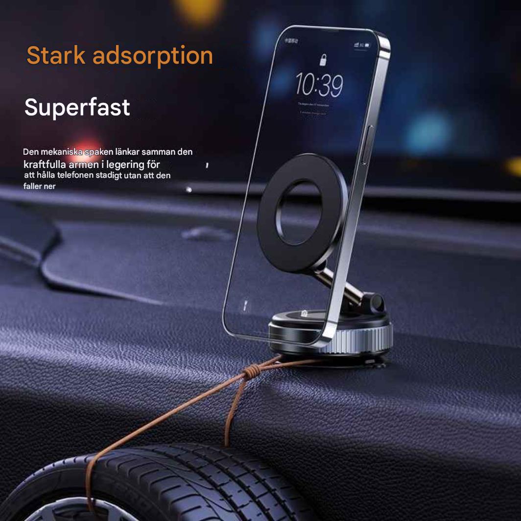 X68 360° Roterande Mobilhållare med Vakuumfäste